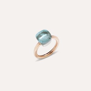 Ring NUDO Classic, Sky Blue Topas