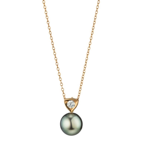 Collier mit Perlanhänger