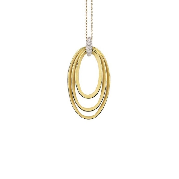 Anhänger-Collier "Dune Chic Pavé"