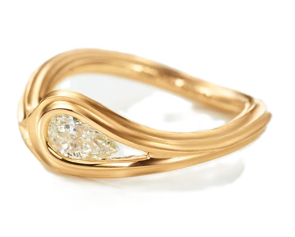 Ocean Drop, Solitär-Ring – Bild 2