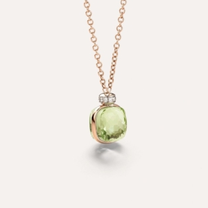 Collier Nudo Classic, Prasiolith